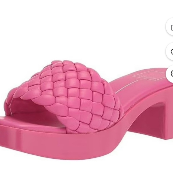Dolce Vita Fuchsia Braided Mules S8ze 7 Nwot. - Picture 12 of 12